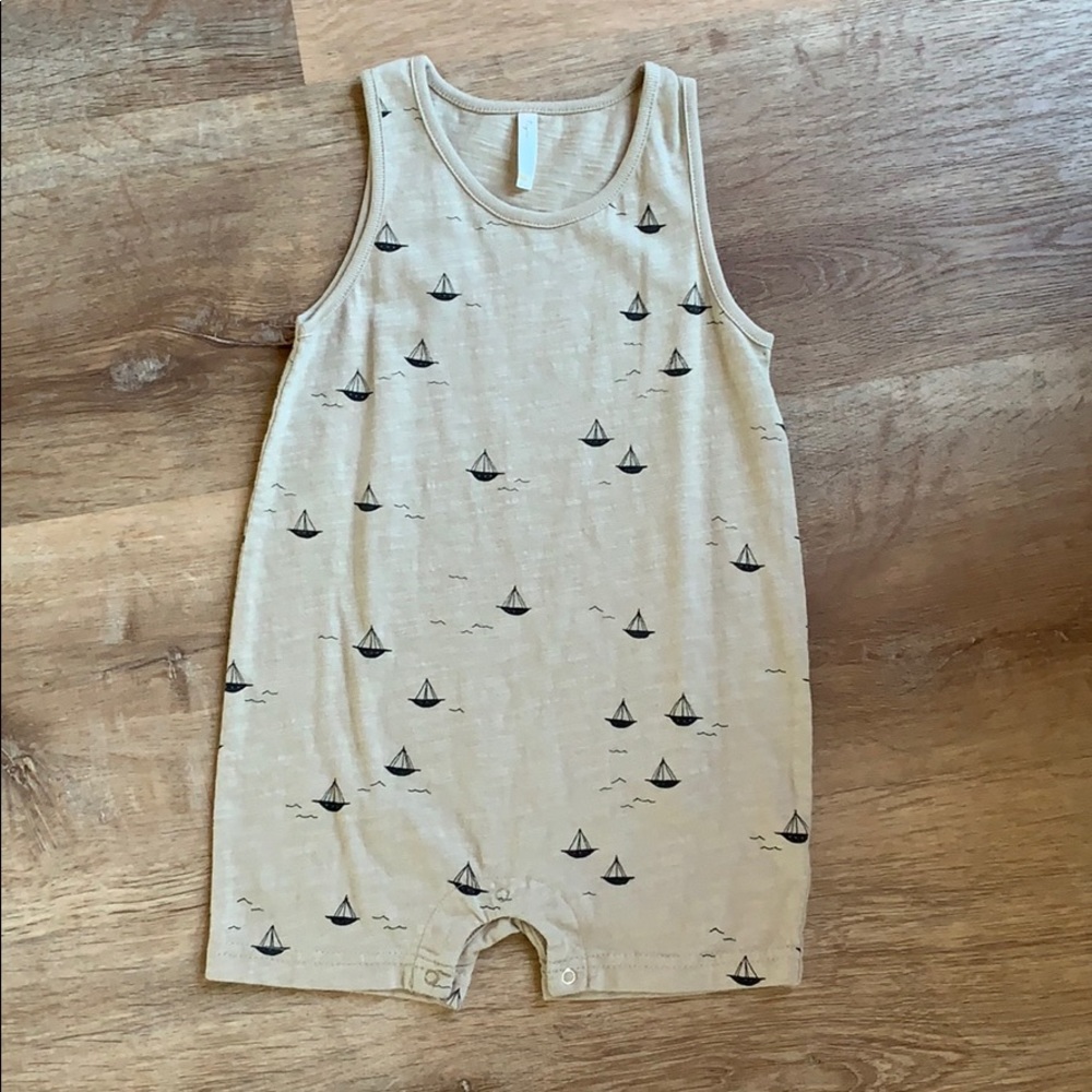 Rylee & Cru boat romper. EUC. 18-24 months.